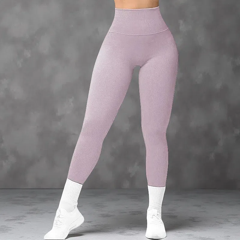 Women's Hip-Up Yoga Pants – Breathable & Sculpting Fitness Leggings Pink