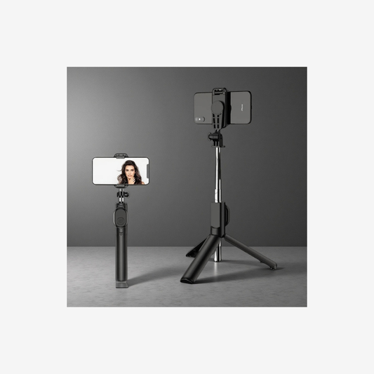 Bluetooth Selfie Stick Tripod – Compatible with iPhone &amp; Android: Capture Moments from Every Angle