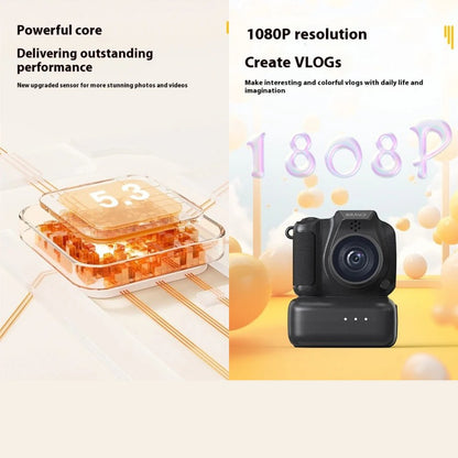 Mini Retro HD Camera – Compact Sports & Party Cam for Students