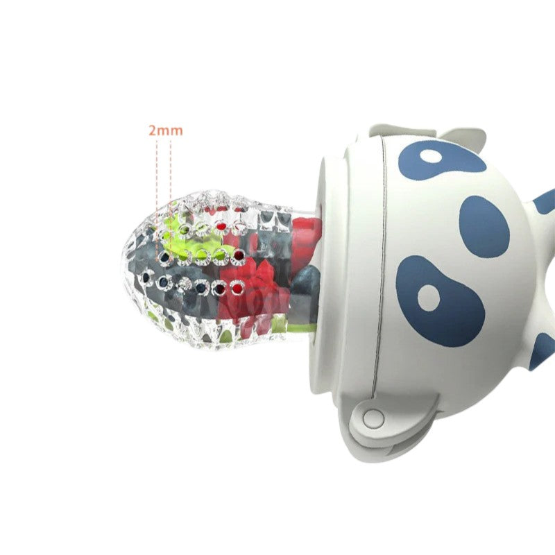 Teething Feeder Bag – Silicone Baby Fruit Supplement & Teether Stick for 6+ Months