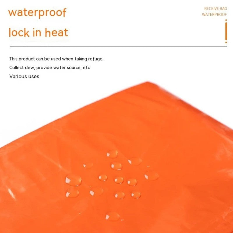 Portable Outdoor Disaster Relief Tent & Emergency Sleeping Bag Set – Lightweight 4-Season Shelter with Survival Accessories