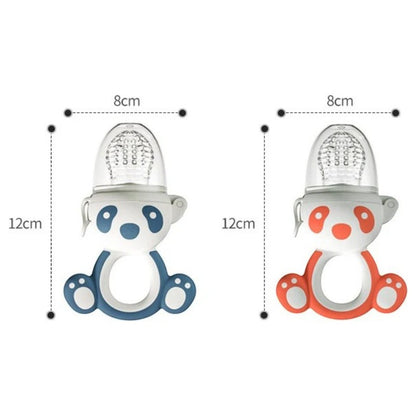 Teething Feeder Bag – Silicone Baby Fruit Supplement & Teether Stick for 6+ Months