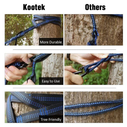 Outdoor Camping Hammock – Durable Parachute Cloth with Accessories
