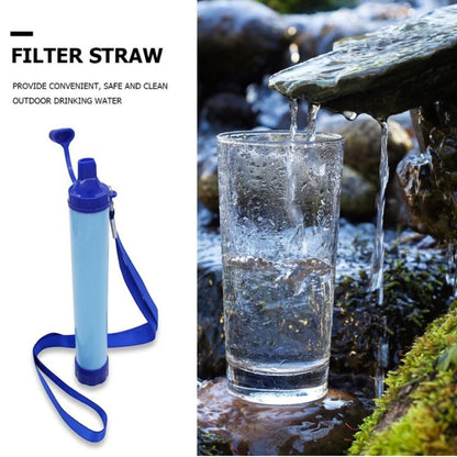 Water Filter Straw for Hiking, Camping & Outdoor Survival – Portable Personal Emergency Water Purifier
