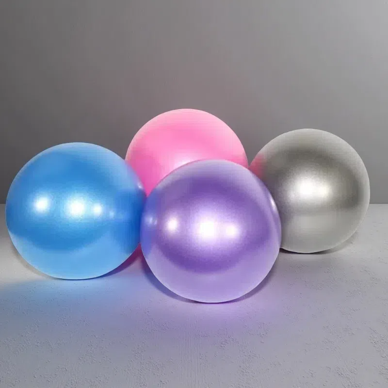 Dance Fitness Massage Yoga Ball – Durable PVC Exercise Ball with Inflator