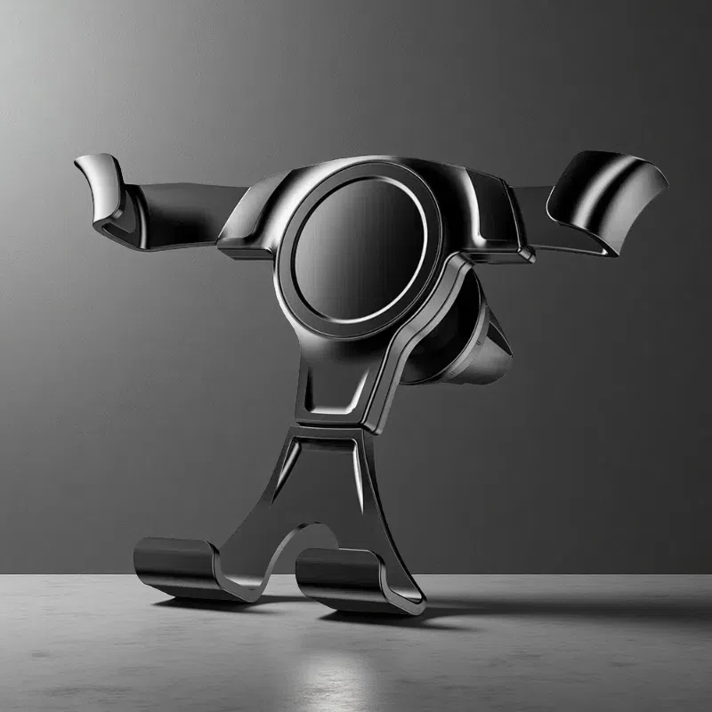 Creative Car Phone Holder – Air Vent Mount, Universal Fit up to 6.5