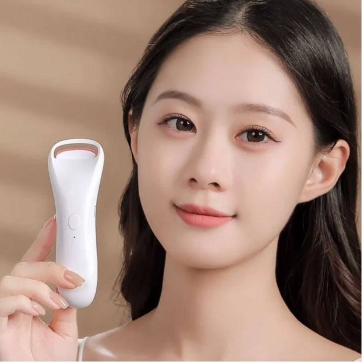 Electric Temperature-Control Eyelash Curler – Quick-Heat Lash Lifter for All-Day Hold