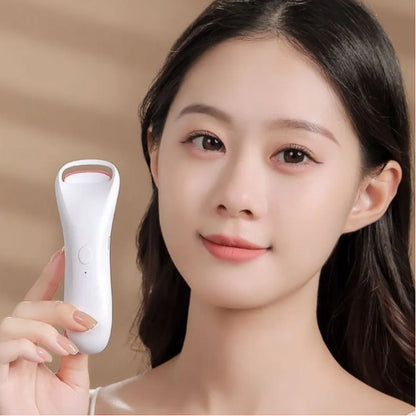 Electric Temperature-Control Eyelash Curler – Quick-Heat Lash Lifter for All-Day Hold