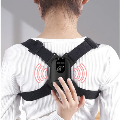 Smart Adjustable Posture Corrector – Vibration Reminder Back Brace for Adults & Kids