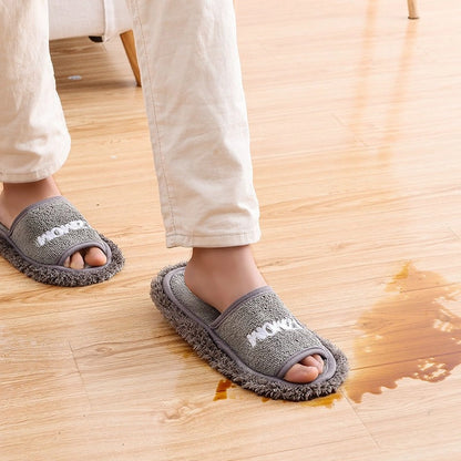 Women’s Detachable Bottom Mop Slippers – Cute & Functional Cleaning Footwear