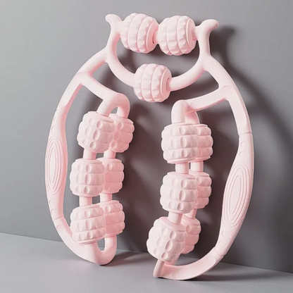 Ring Roller Small Leg Massage Machine – Double-Row Fitness & Body Shaping Massager