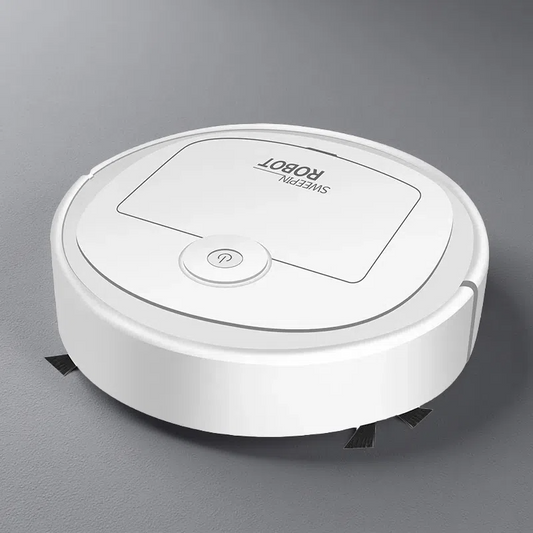 Intelligent Cleaning Robot – Lazy Household USB Vacuum Cleaner with Dual Motor White USB