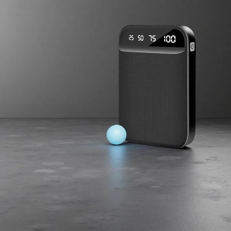 Large Capacity Mini Power Bank – Compact Multi-Port Charger for On-the-Go Power Black 6000 mAh