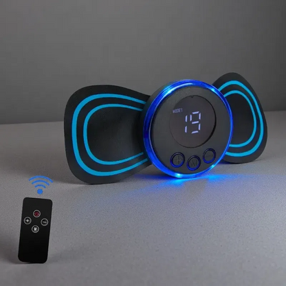 Portable Electric Pulse Shoulder and Neck Mini Cervical Spine Massage Instrument Remote Control Type