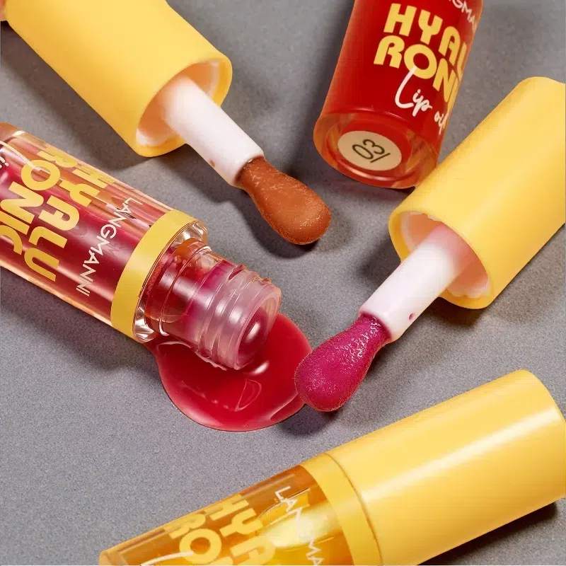 6 Colors Transparent Hyaluronic Acid Lip Balm Gloss – Moisturizing Tinted Lipstick