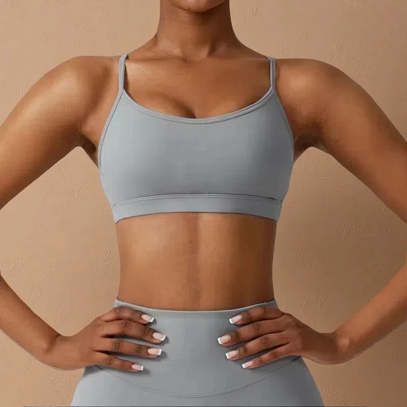 Women's Quick-Drying Sports Bra – Breathable Pullover Fitness Underwear