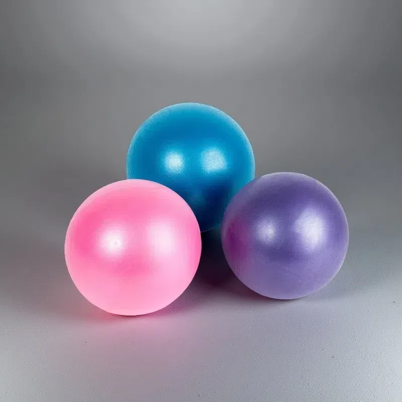 Dance Fitness Massage Yoga Ball – Durable PVC Exercise Ball with Inflator