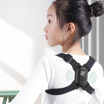 Smart Adjustable Posture Corrector – Vibration Reminder Back Brace for Adults & Kids