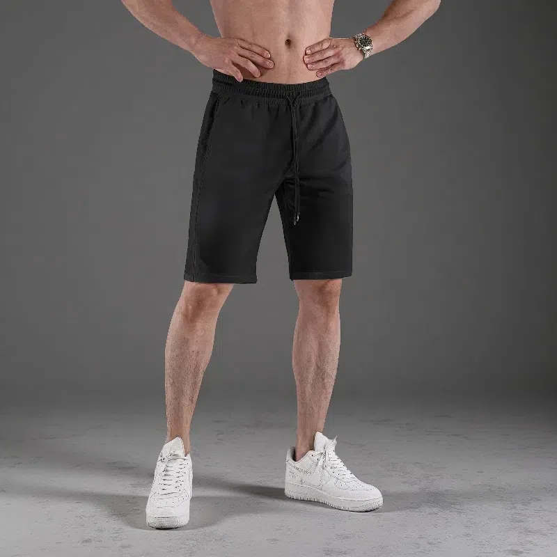 Breathable Quick-Dry Casual Sports Mesh Fabric Shorts – Lightweight Loose Fit with Micro Elasticity