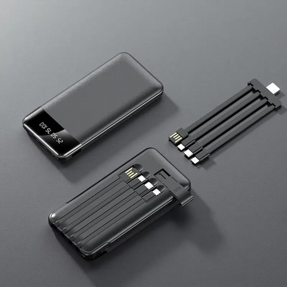 Mini Large Capacity Power Bank – 20000mAh Black