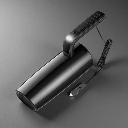 Mini Car Vacuum Cleaner – High-Power 4500PA Suction with 12V Output & 5m Cord Black