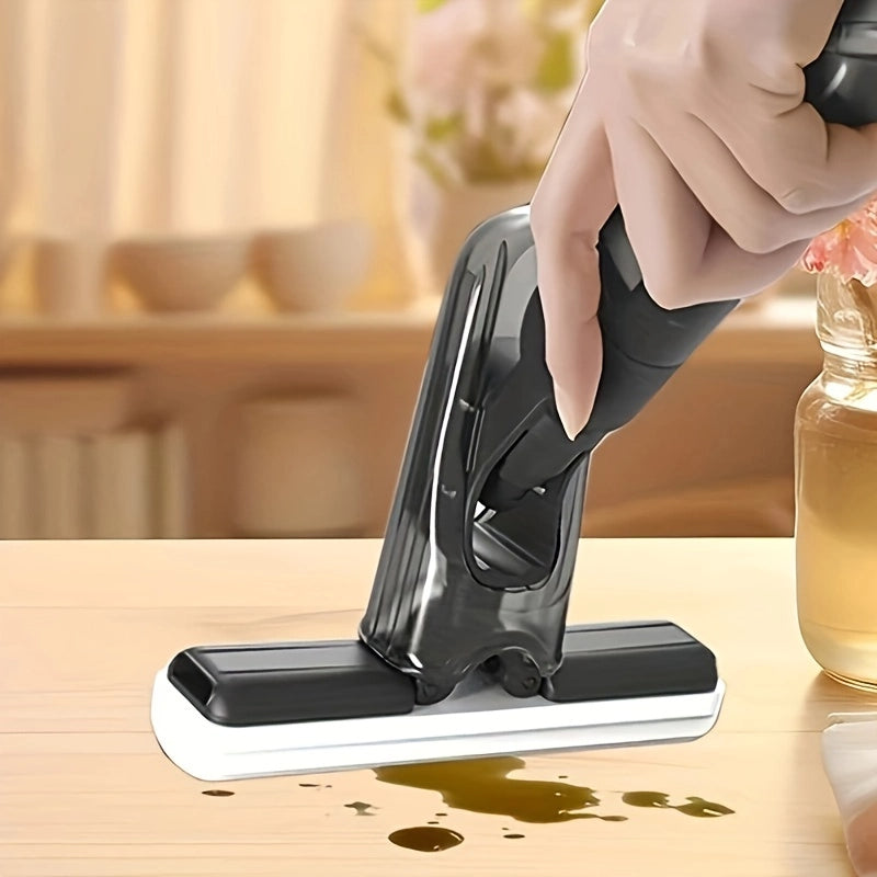 Mini Spray Mop – Compact Self-Squeeze Mop for Countertops, Bathrooms & Small Spaces