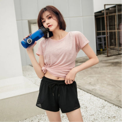 Women's 2-in-1 Sports Shorts – Breathable Quick-Dry Running & Fitness Shorts