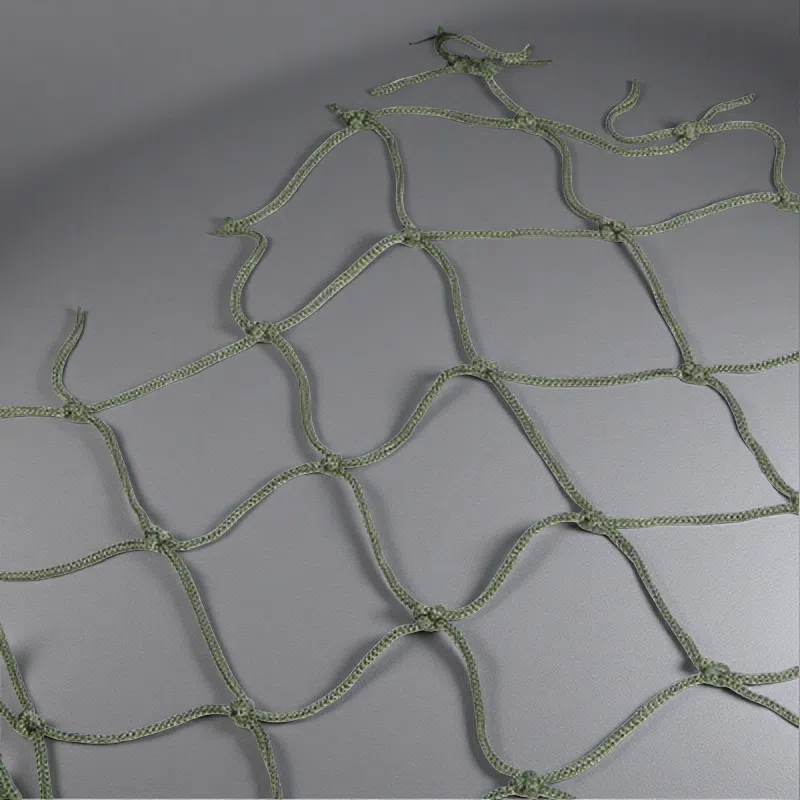 Rope Mesh Hammock – Indoor & Outdoor Nylon Swing for Camping and Leisure