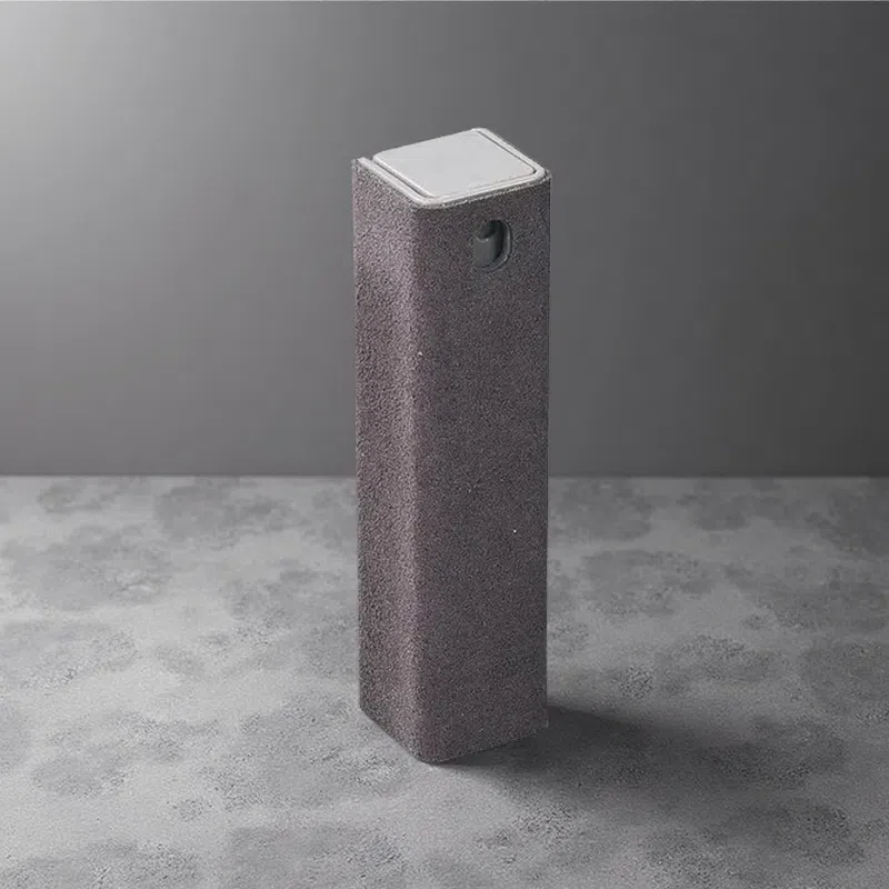 2-in-1 Phone Screen Cleaner Spray – Compact Screen Cleaning Tool (No Cleaning Liquid Included) Grey