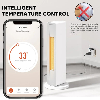 Thermostatic Smart Socket – Voice & App Controlled | EU Plug | 3680W