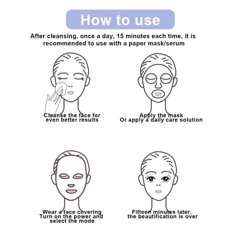 Household Photon IPL Device – Beauty Instrument for Skin Rejuvenation and Care