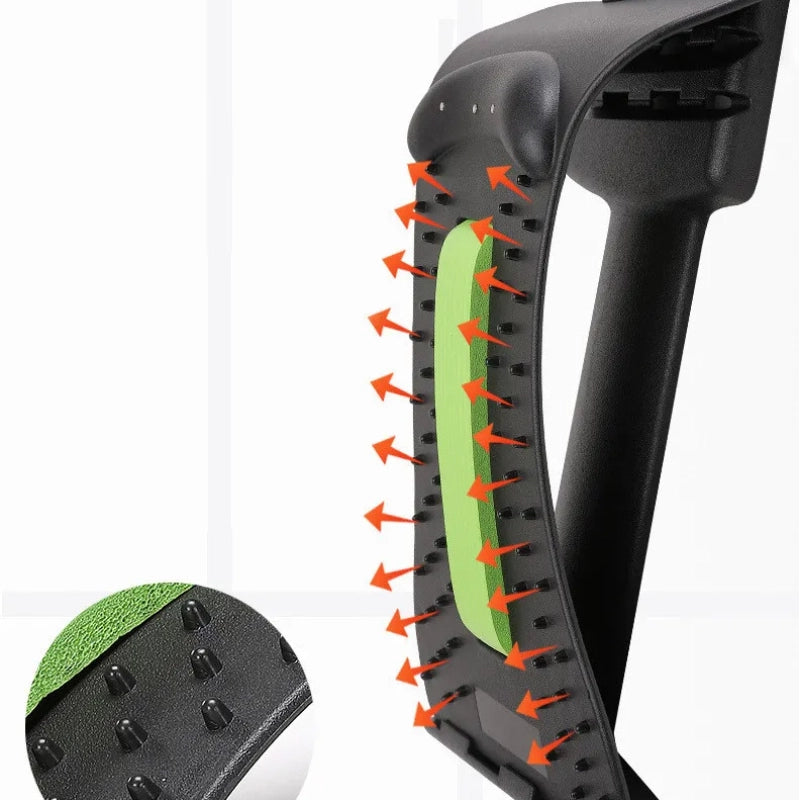 Curved Finger Pressure Cervical Spine Stretcher – Shiatsu Neck & Back Massager