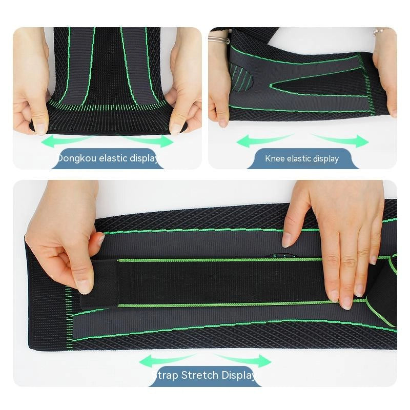 Large Calf Pressure Lengthened Knee Pad – Compression Support for Sports & Outdoor Activities