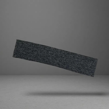 Exercise Hair Band – Retro-Inspired Stretch Headband for Yoga & Workouts Dark Gray