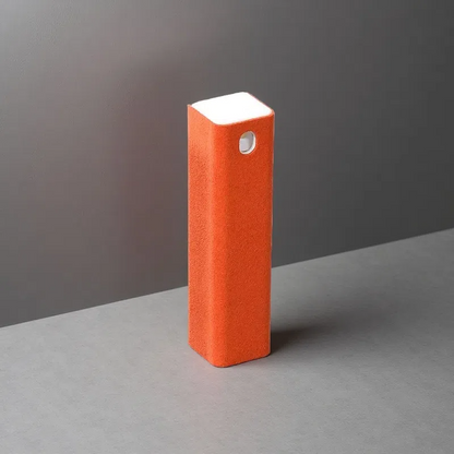 2-in-1 Phone Screen Cleaner Spray – Compact Screen Cleaning Tool (No Cleaning Liquid Included) Orange