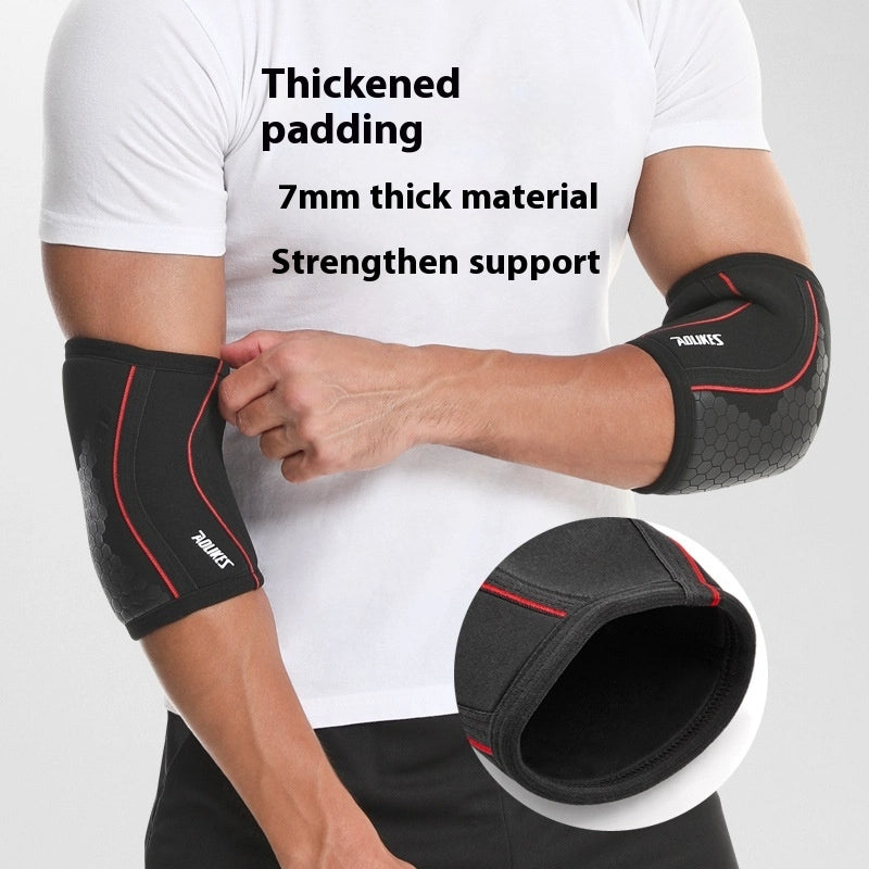 7mm Thick Neoprene Elbow Pad – Compression Arm Protector for Sports & Impact Support