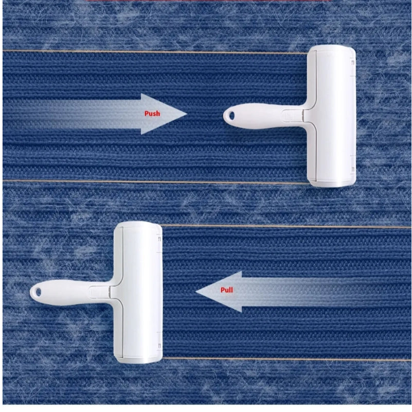 Portable Home Electrostatic Adsorption Pet Lint Roller – Reusable Fur & Hair Remover