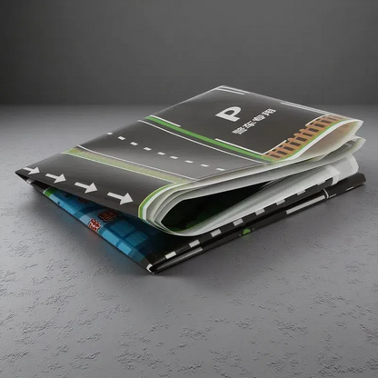 Traffic Scene Map Children's Mat – Educational Play Mat with City Roads and Traffic Design