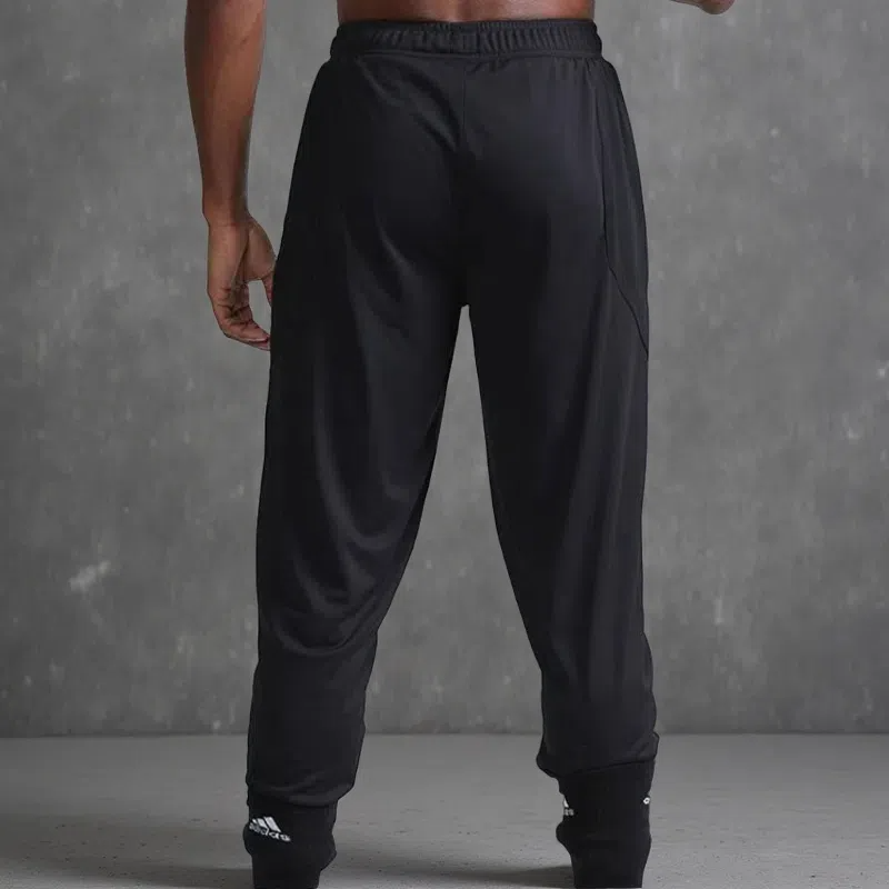 Loose Men’s Sports Pants – Basketball Training Quick-Dry Mid-Waist Trousers