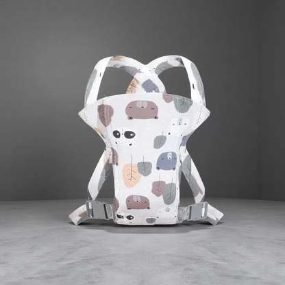 Multifunctional Baby Carrier with Waist Stool – Ergonomic Design for Comfort & Style (0–4 Years) Leaves