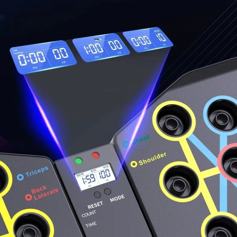 Home Multifunctional Push-Up Training Board – Full Upper Body Workout System