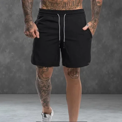 Men's Breathable Cotton-Blend Workout Shorts – Casual & Athletic Fit