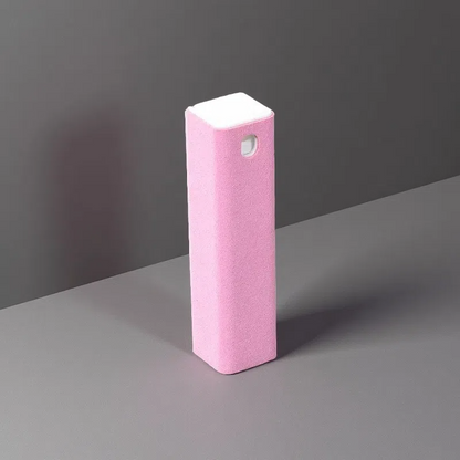 2-in-1 Phone Screen Cleaner Spray – Compact Screen Cleaning Tool (No Cleaning Liquid Included) Pink