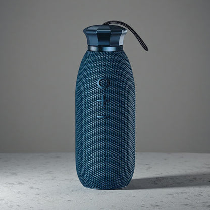 Portable Outdoor Wireless Bluetooth Speaker – 360° Powerful Waterproof Sound Blue USB