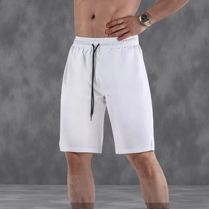 Breathable Quick-Dry Casual Sports Mesh Fabric Shorts – Lightweight Loose Fit with Micro Elasticity