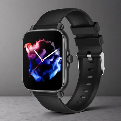 Magnetic Charging Smartwatch – Bluetooth Calling, Stylish Steel Design