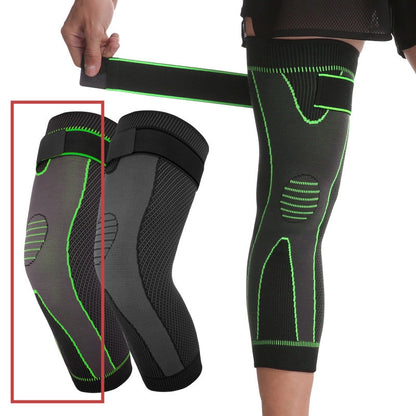 Large Calf Pressure Lengthened Knee Pad – Compression Support for Sports & Outdoor Activities