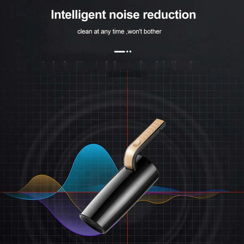 Mini Car Vacuum Cleaner – High-Power 4500PA Suction with 12V Output & 5m Cord