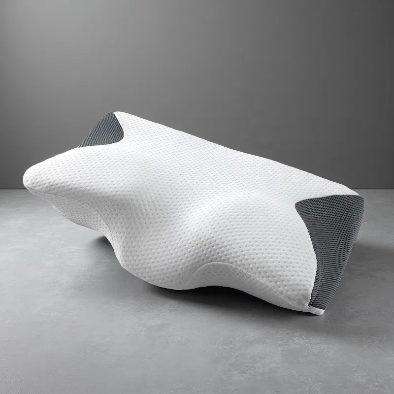 Bull Horn Memory Sleep Pillow – Ergonomic Neck Support for Deep Rest