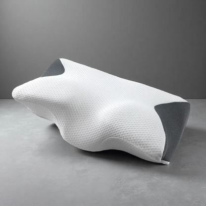 Bull Horn Memory Sleep Pillow – Ergonomic Neck Support for Deep Rest